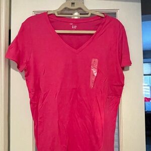 GAP Women's Pink Short Sleeve Tee